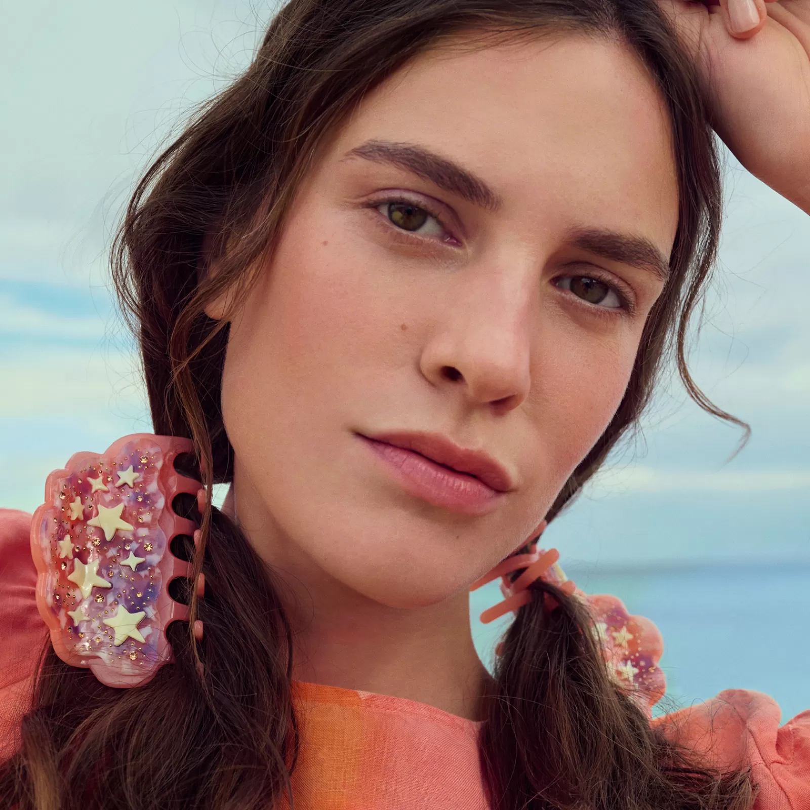 Maanesten Asteria Hårklemme Flamingo Pink