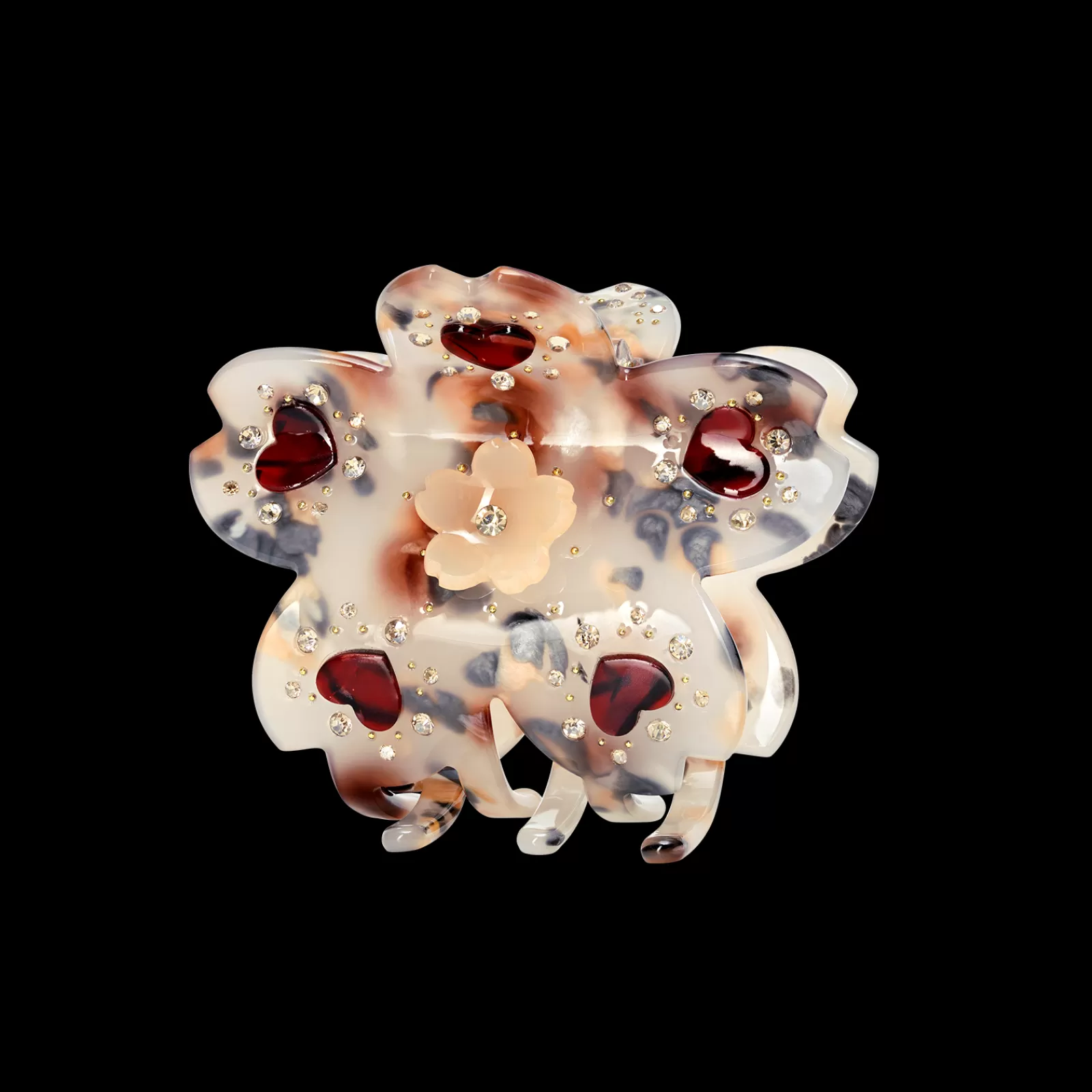 Maanesten Ayana Hårklemme Hazel Brown