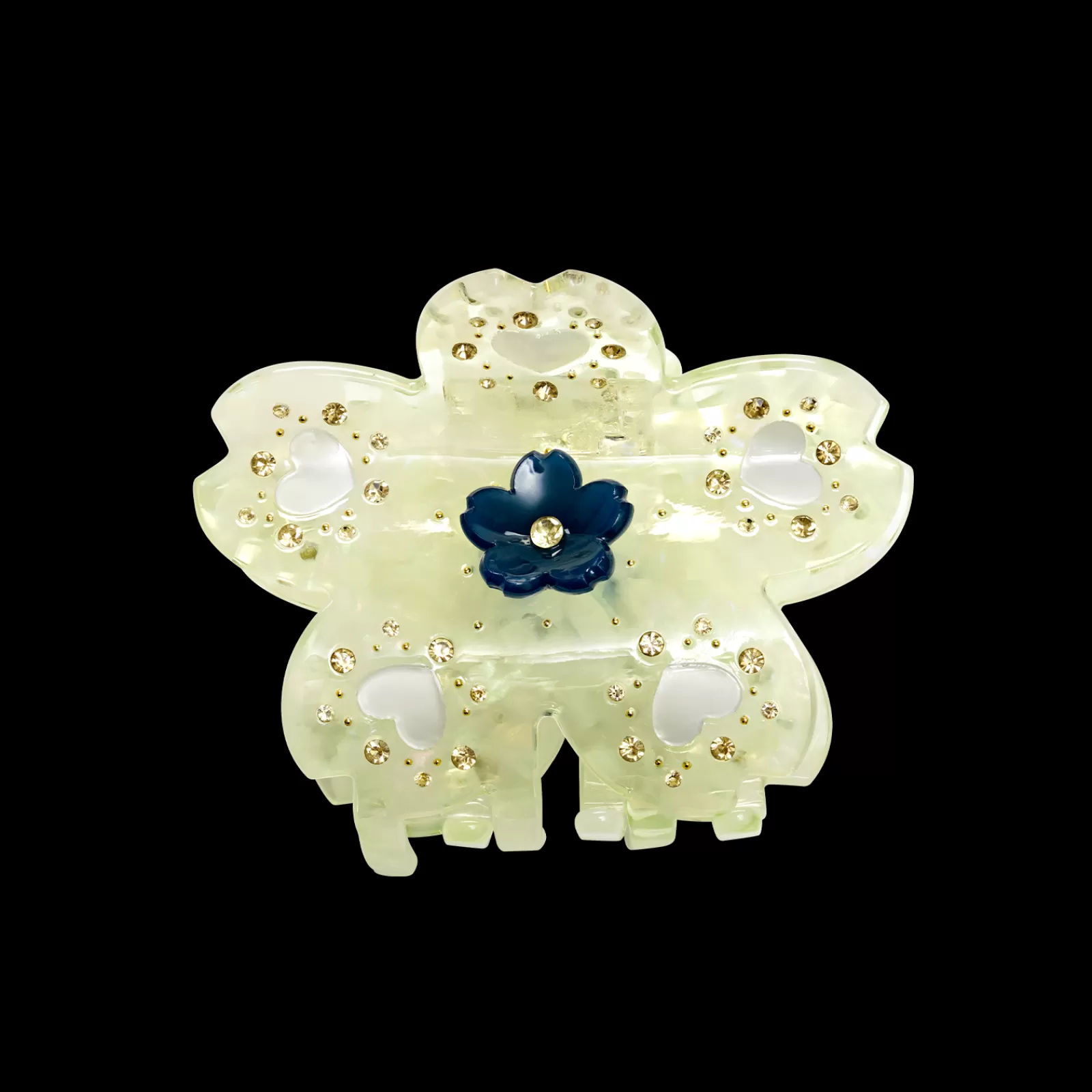 Maanesten Ayana Hårklemme Lime