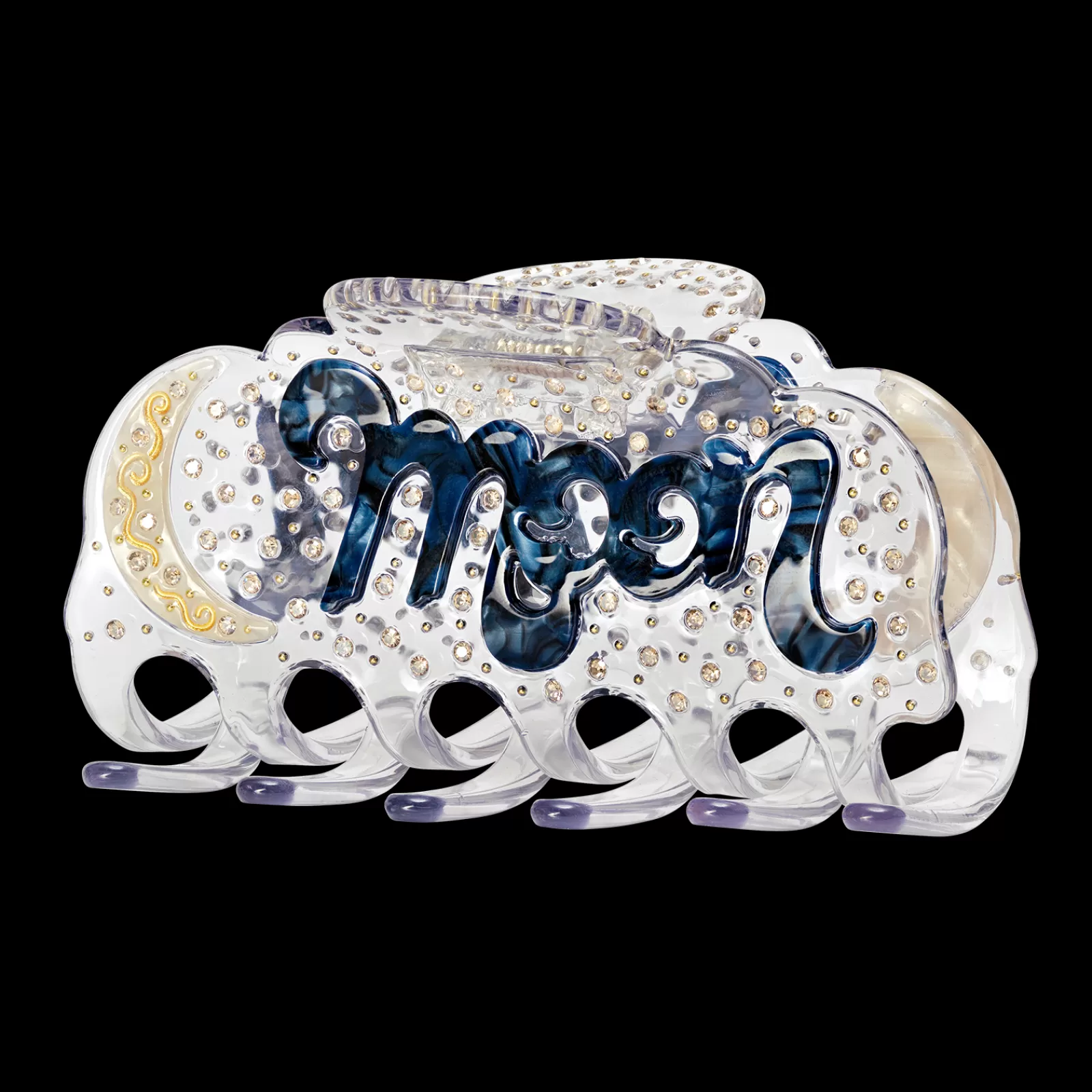 Maanesten Cosmo Hårklemme Clear Sky