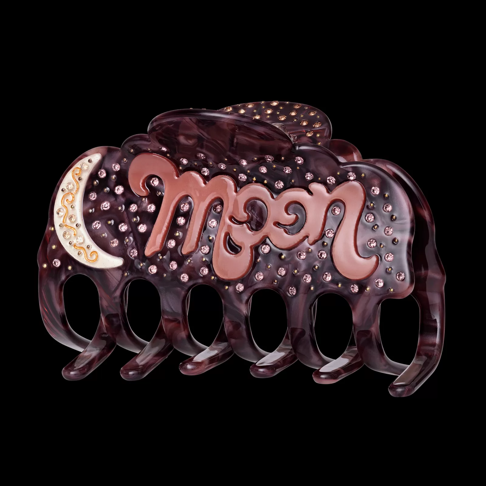 Maanesten Cosmo Hårklemme Plum