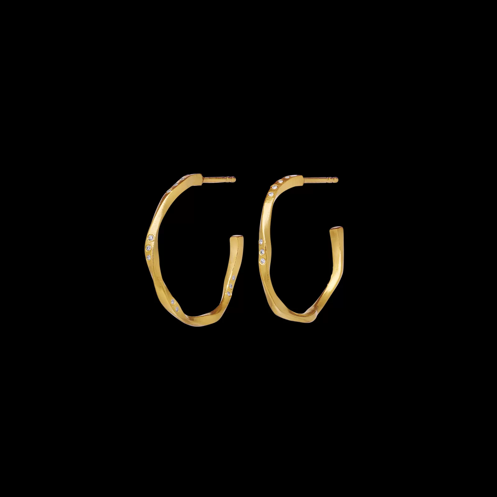 Maanesten Echo Midi Øreringe