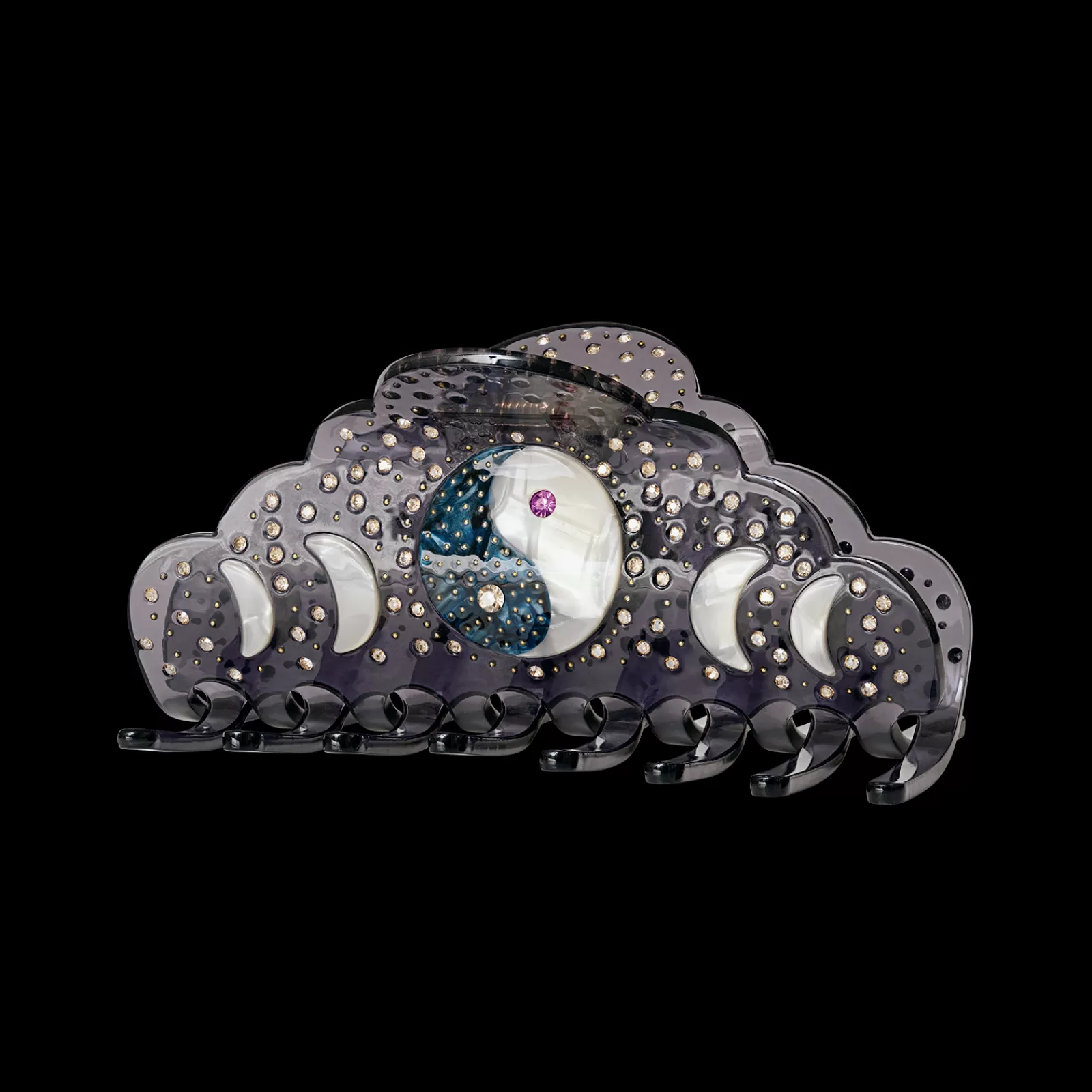 Maanesten Jada Big Hårklemme Black