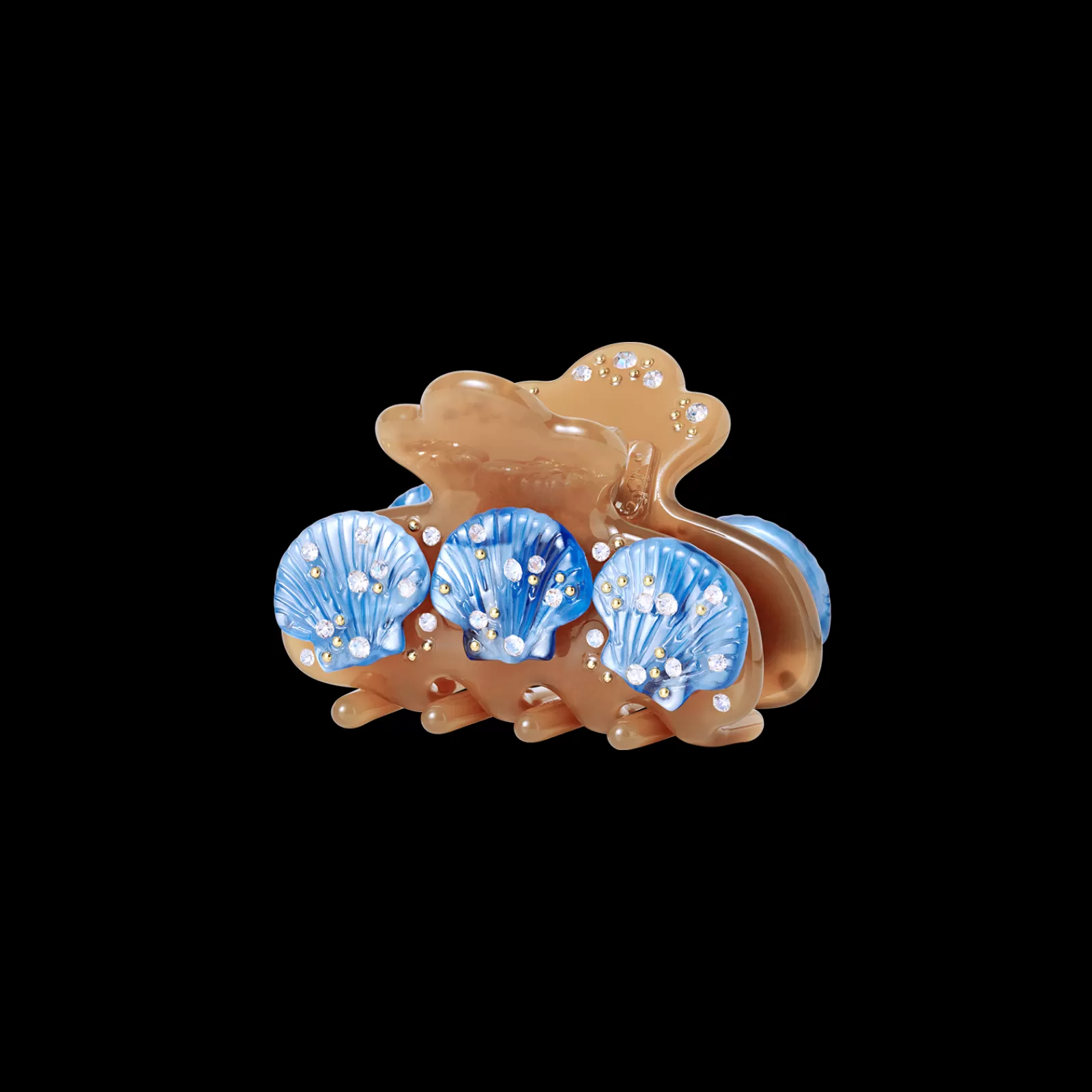 Maanesten Kerang Hårklemme Caramel