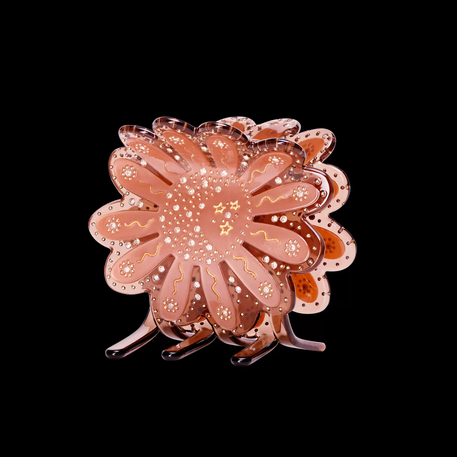 Maanesten Kielo Hårklemme Coffee