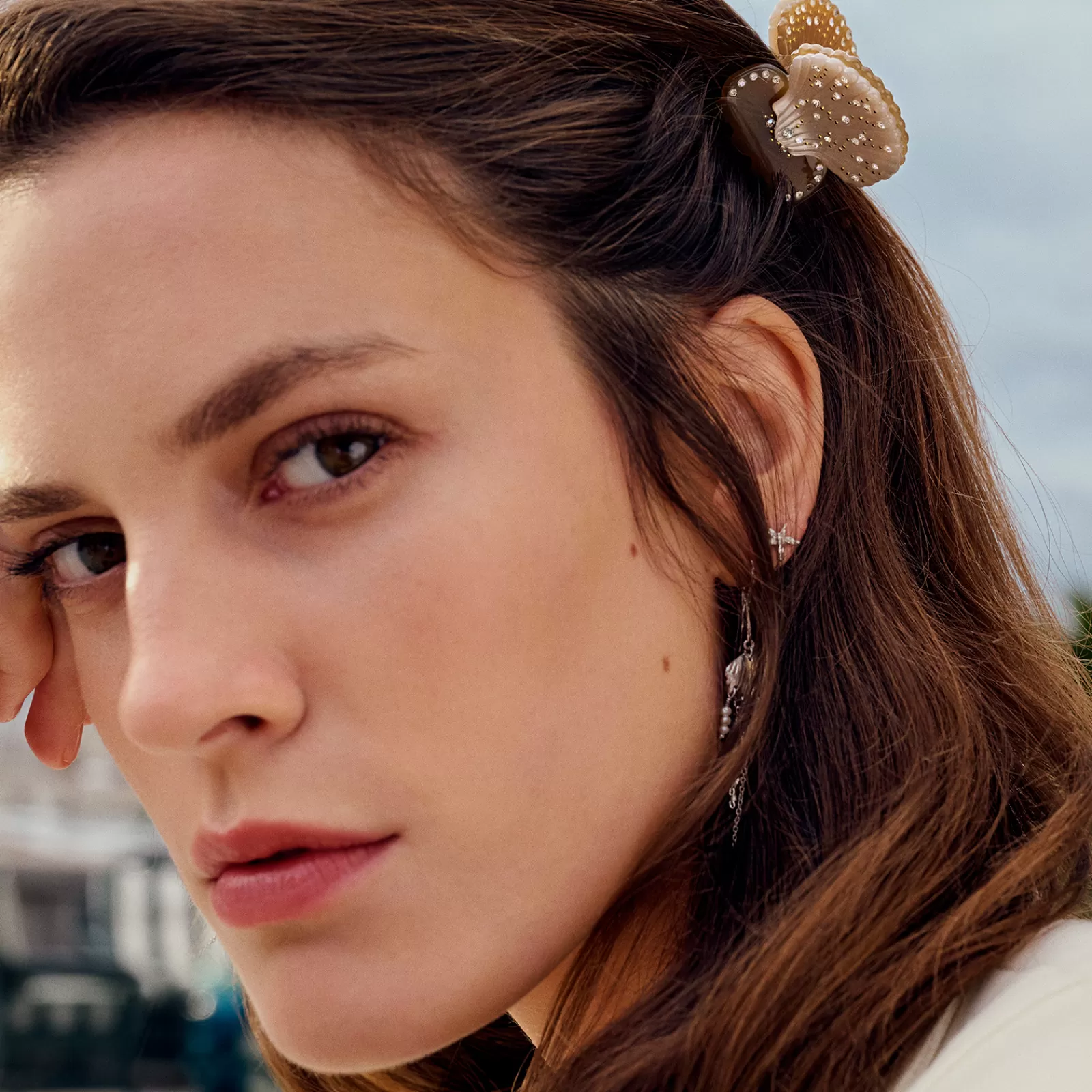 Maanesten Kotilo Hårklemme Caramel