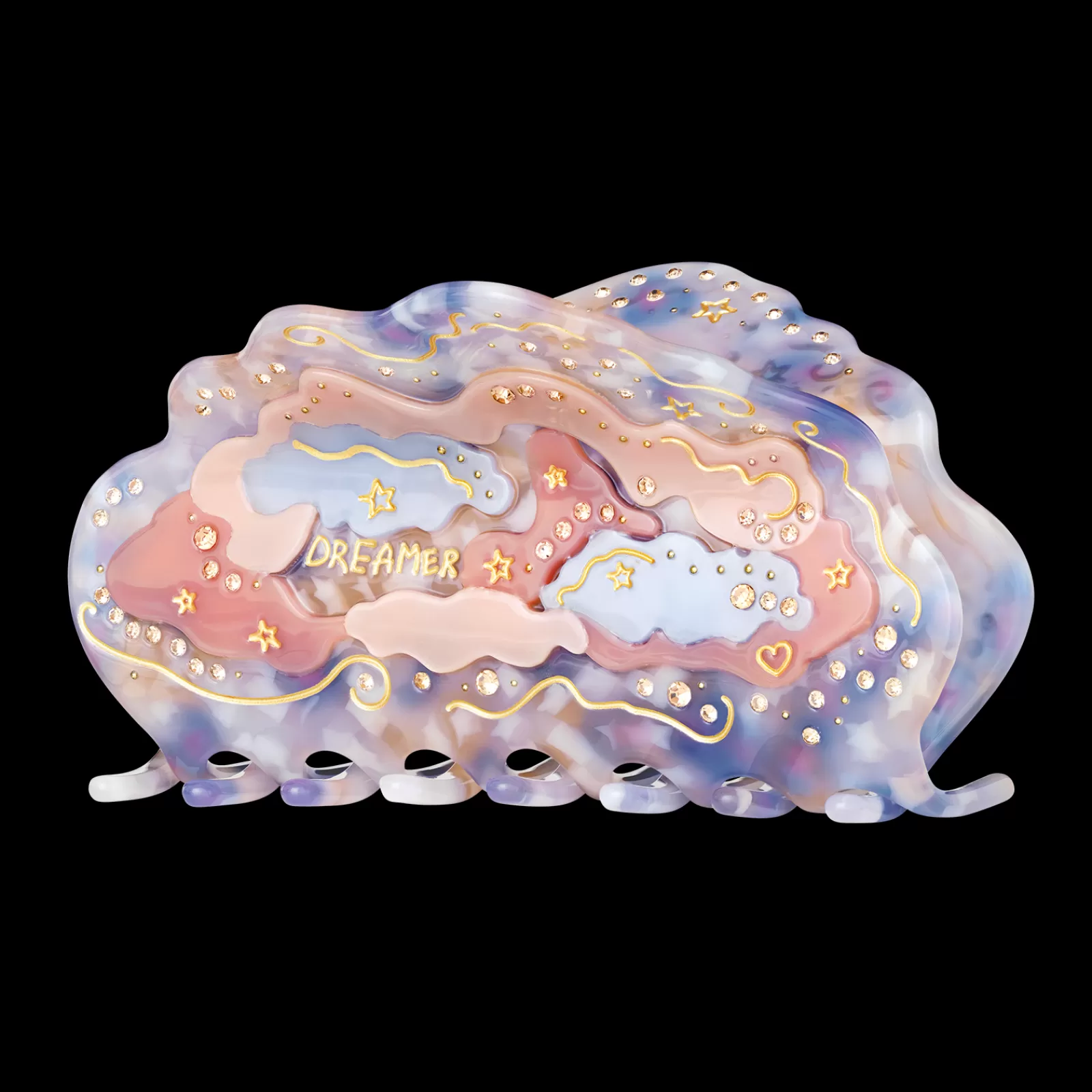 Maanesten Magic Mist Hårklemme Illusion Blue