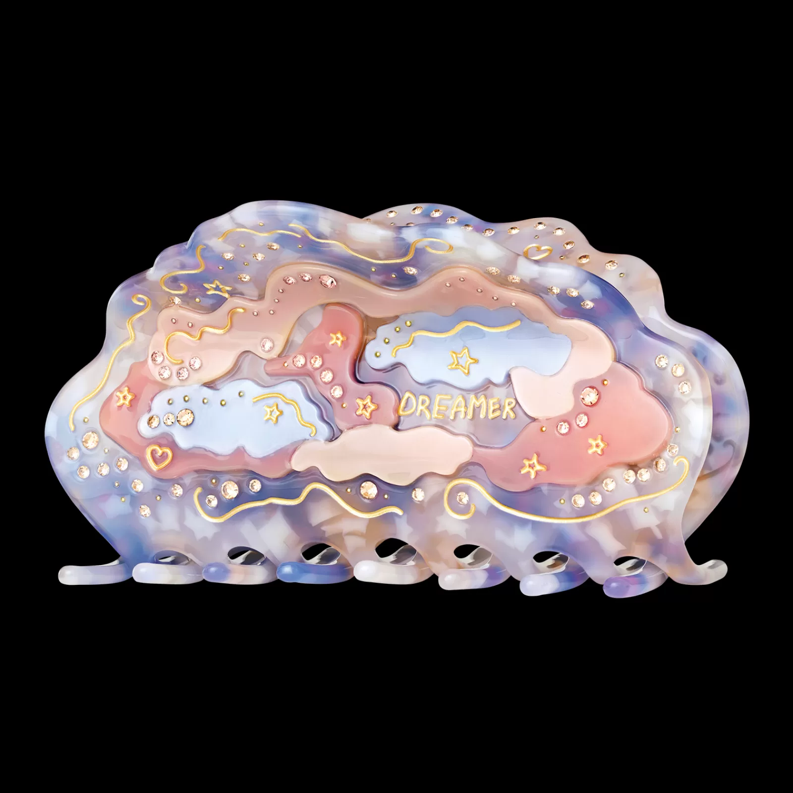 Maanesten Magic Mist Hårklemme Illusion Blue