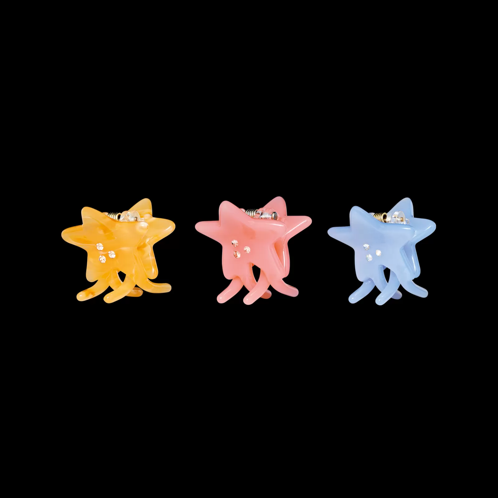 Maanesten Mini Stars Hårklemme Golden Hour