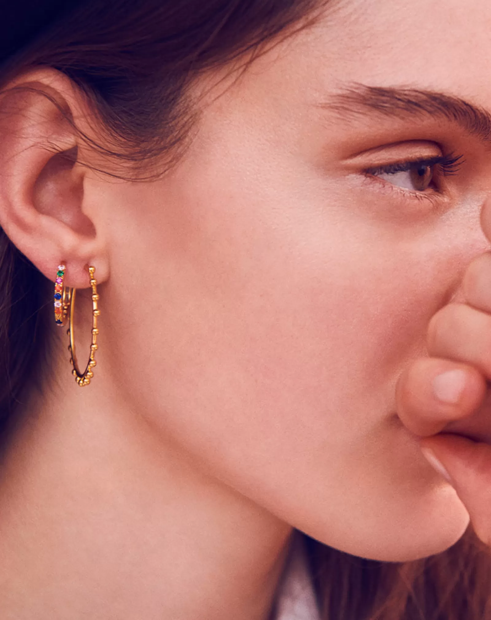 Maanesten Nubia Big Øreringe