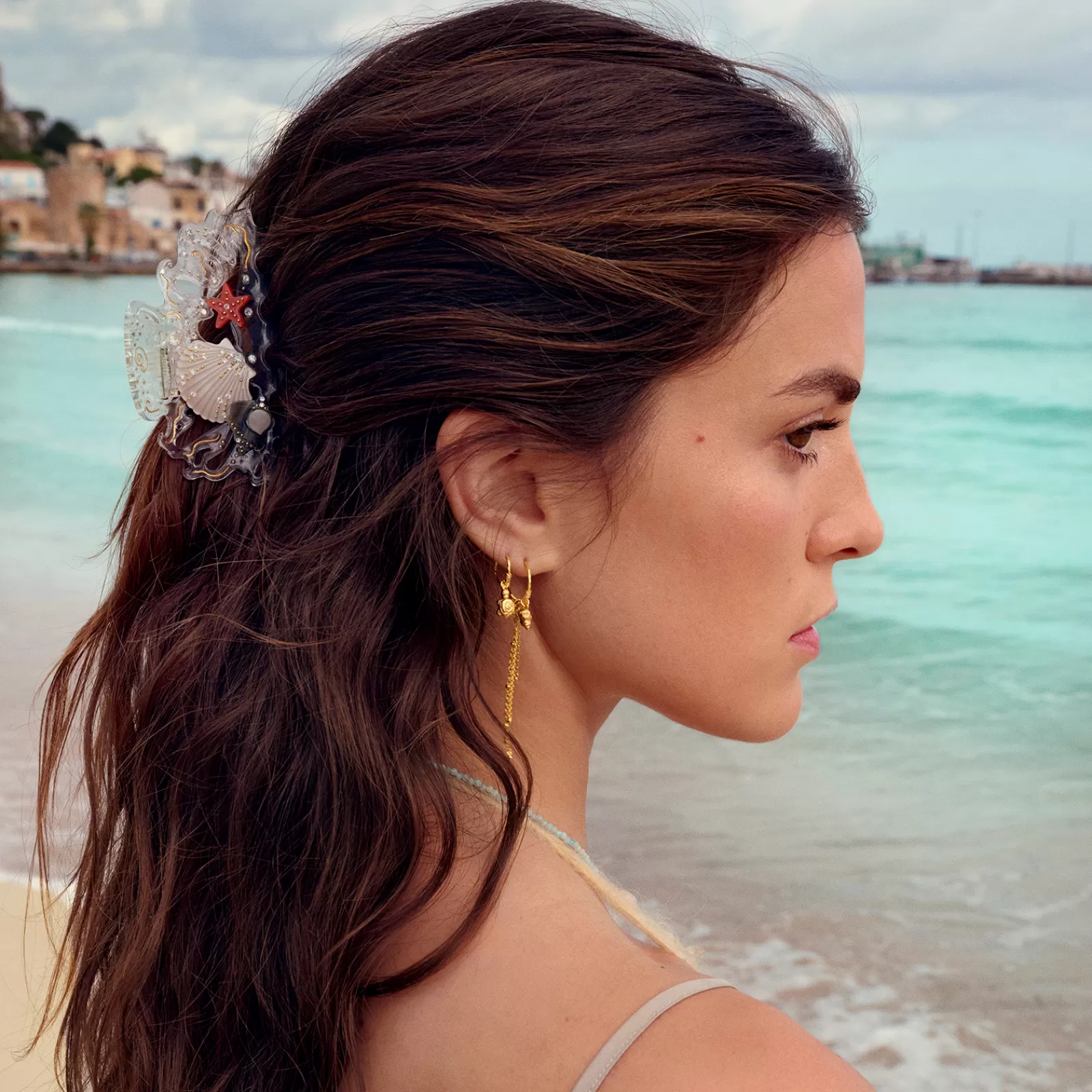 Maanesten Ondina Hårklemme Clear