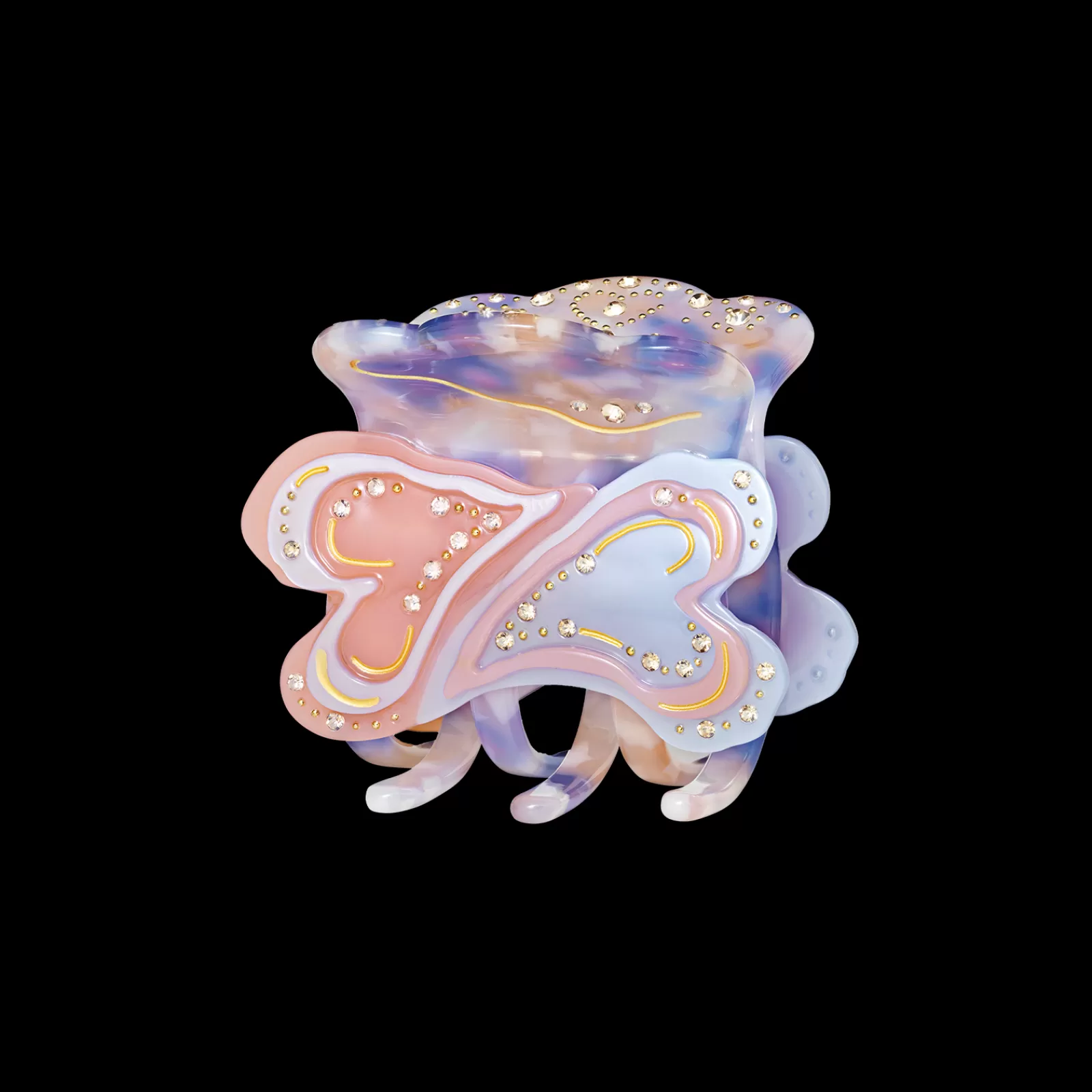 Maanesten Ophie Hårklemme Illusion Blue