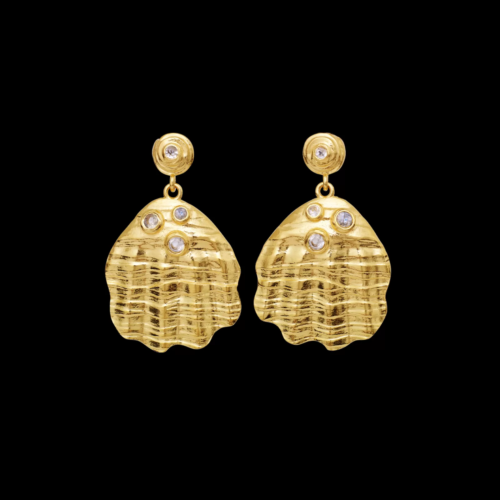 Maanesten Palma Øreringe