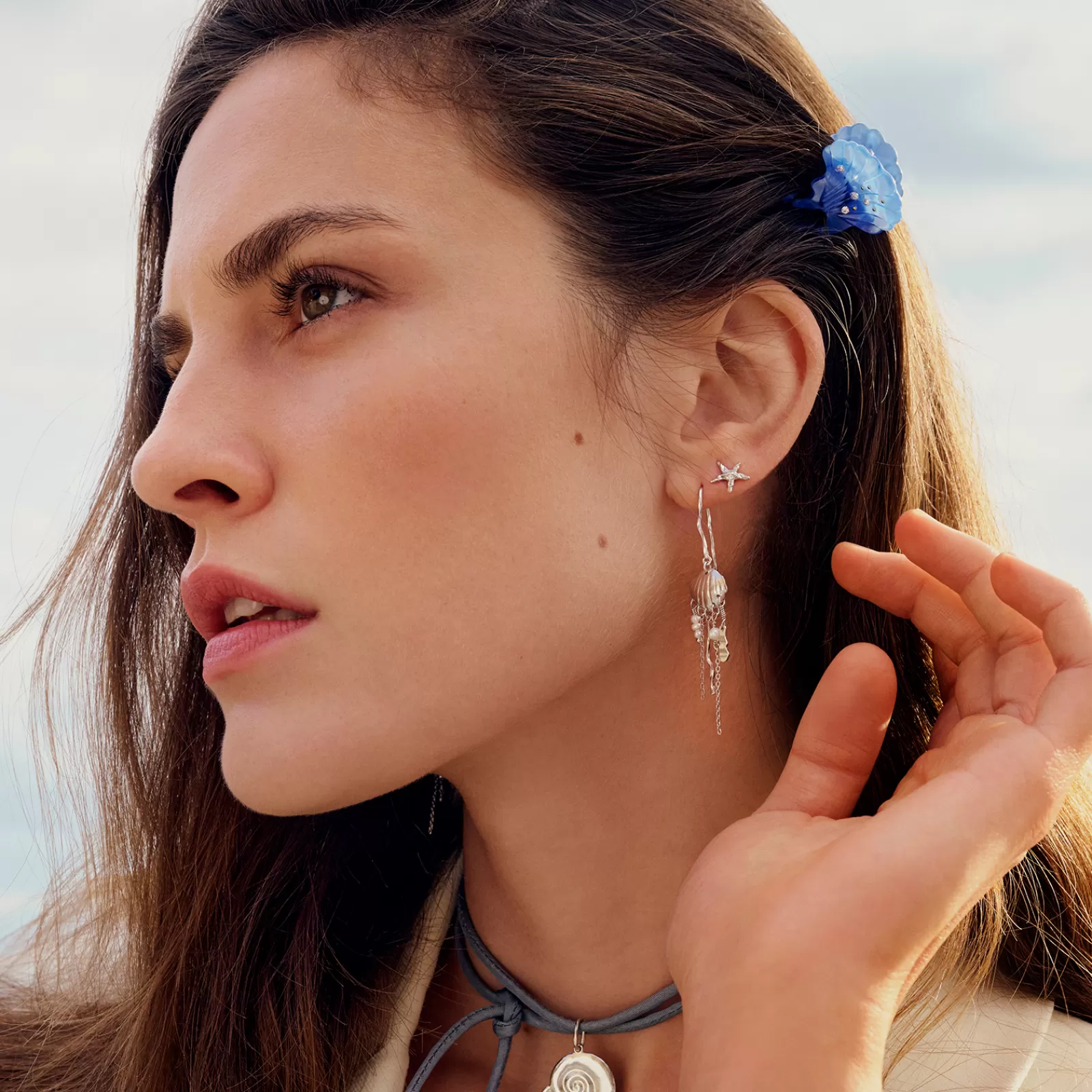 Maanesten Pasha Hårklemme Ultramarine