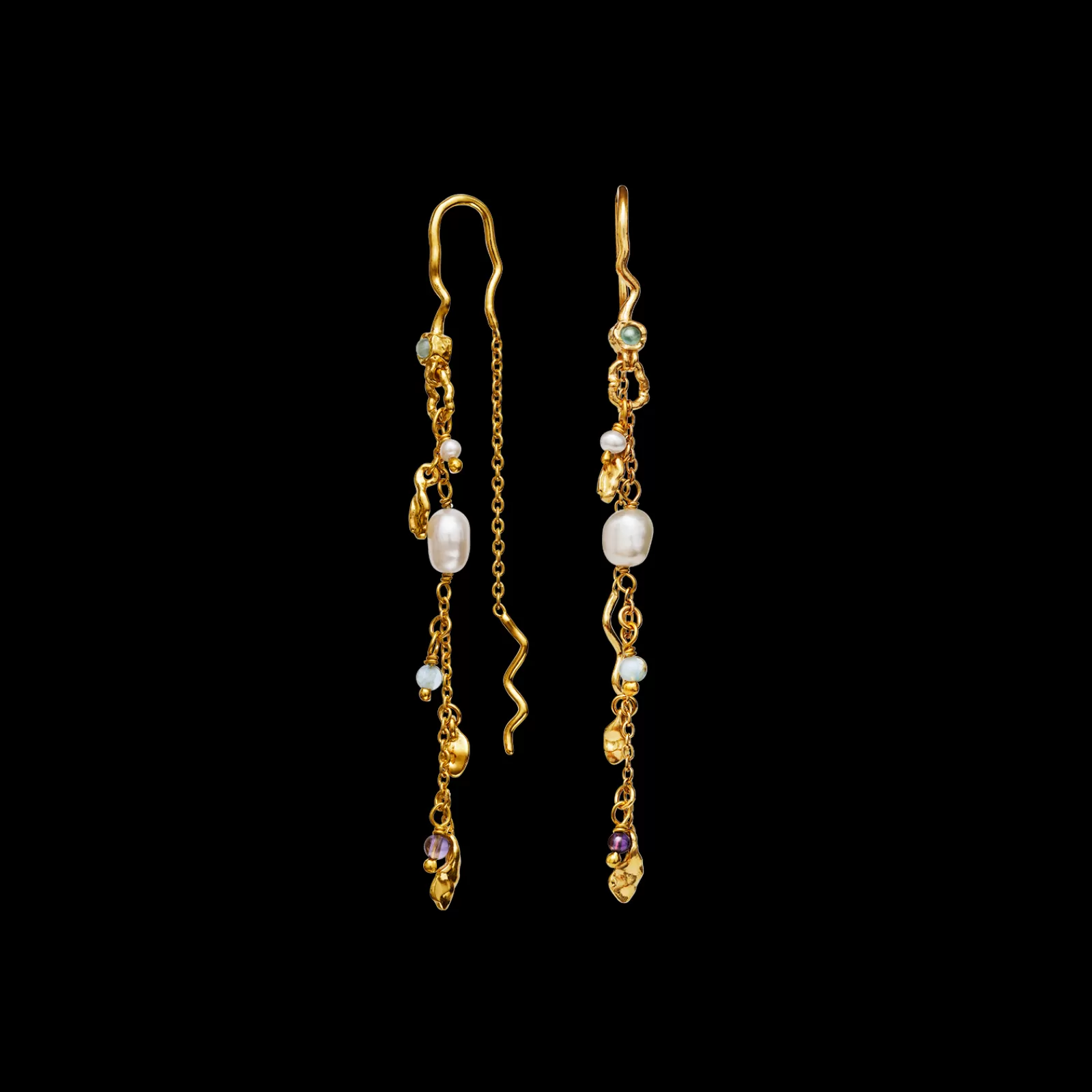 Maanesten Poppy Øreringe