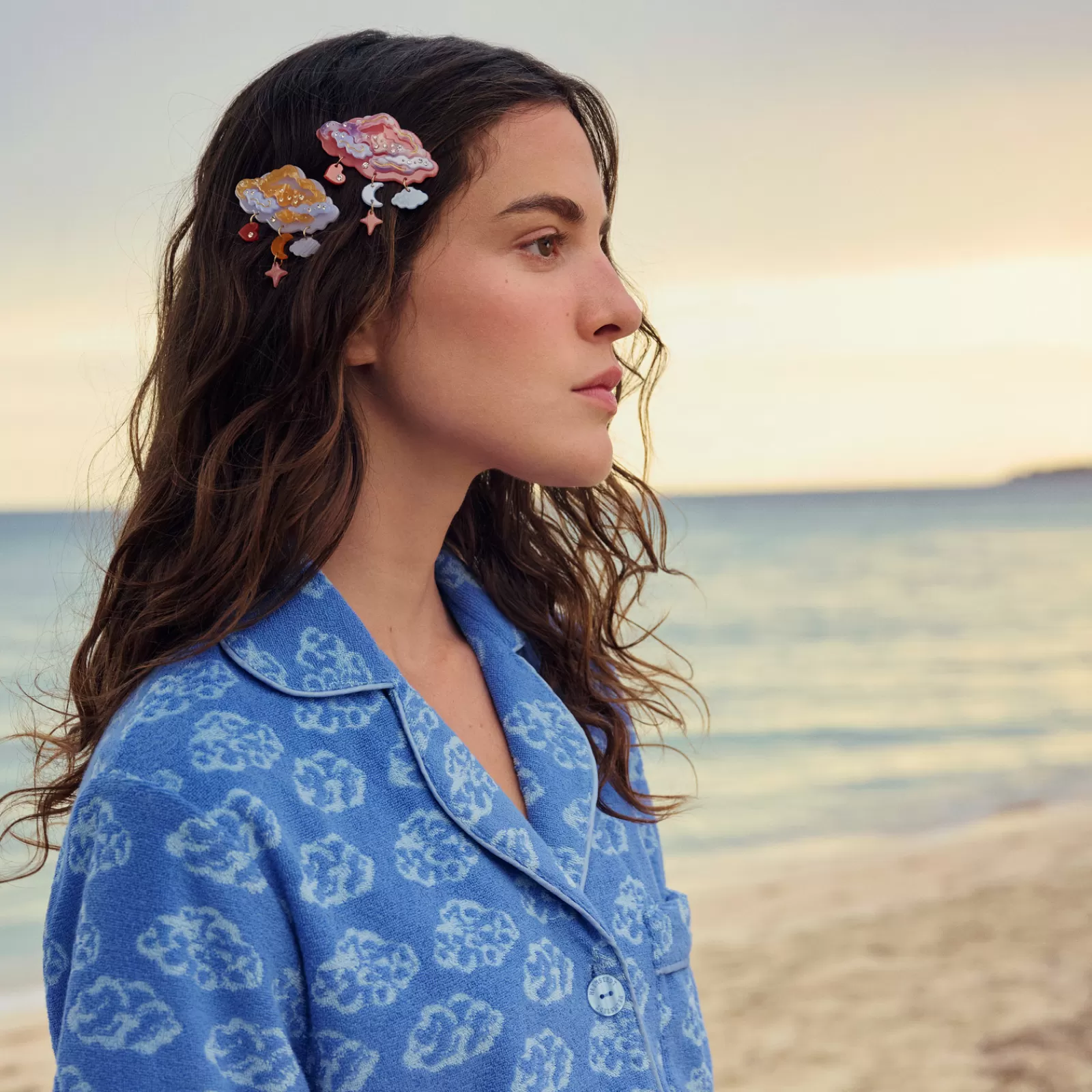 Maanesten Stargaze Hårspænde Lavender