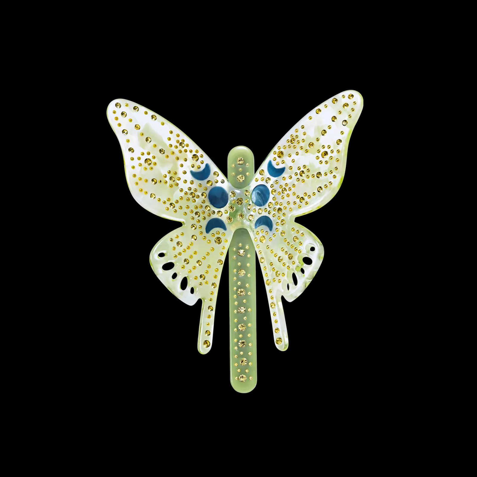 Maanesten Vanessa Hårspænde Lime