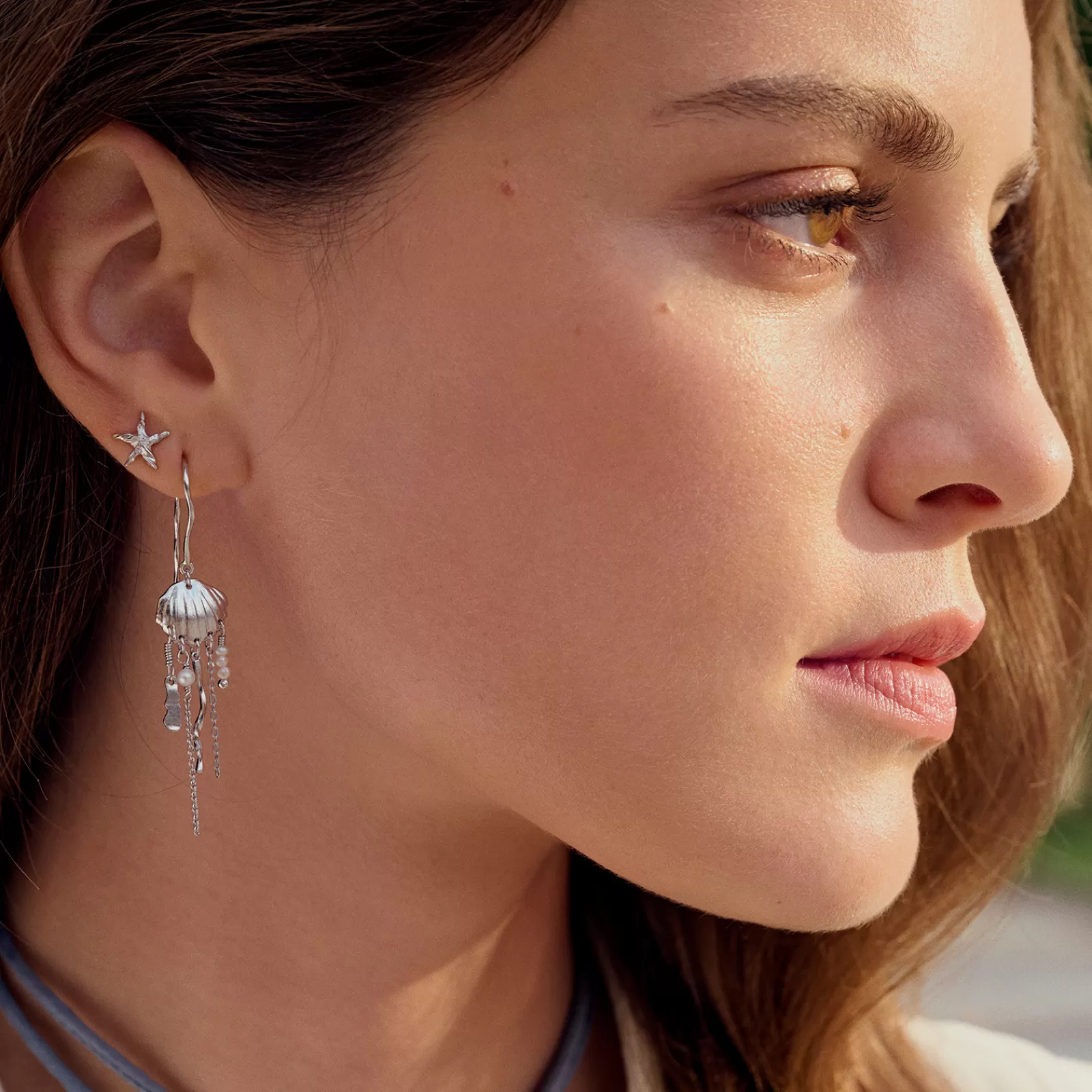 Maanesten Zale Øreringe