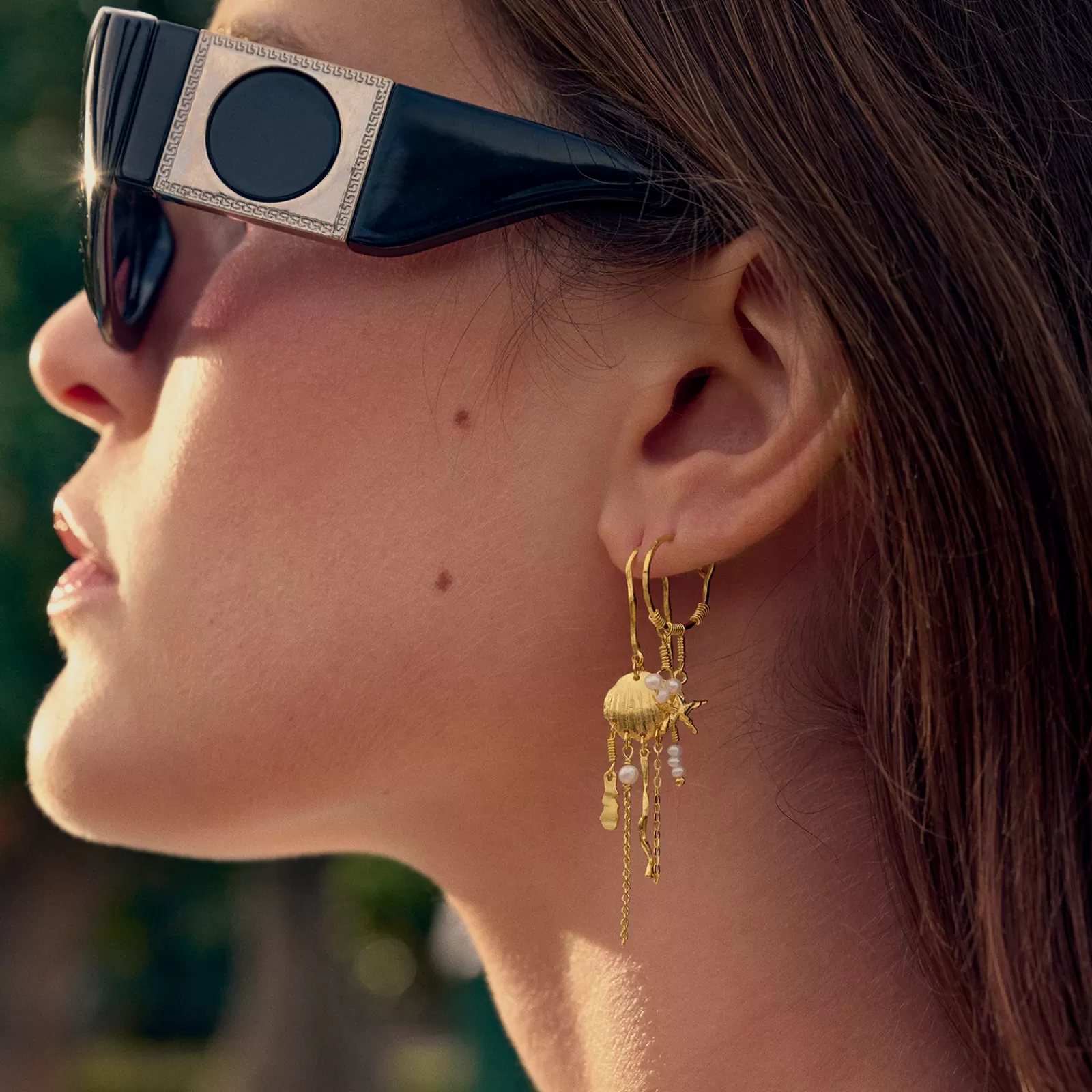 Maanesten Zale Øreringe