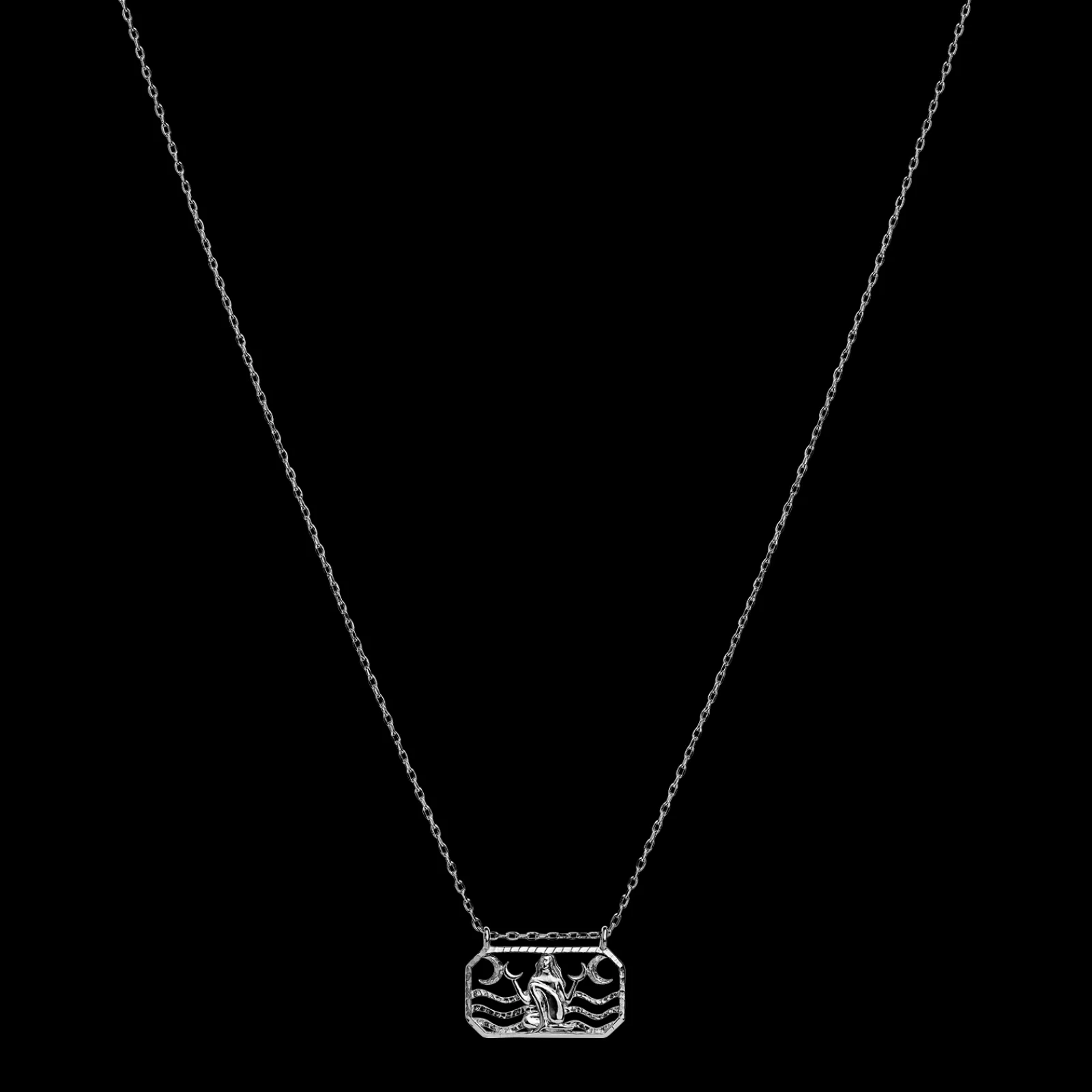 Maanesten Zodiac Cancer Halskæde 22. Juni - 22. Juli