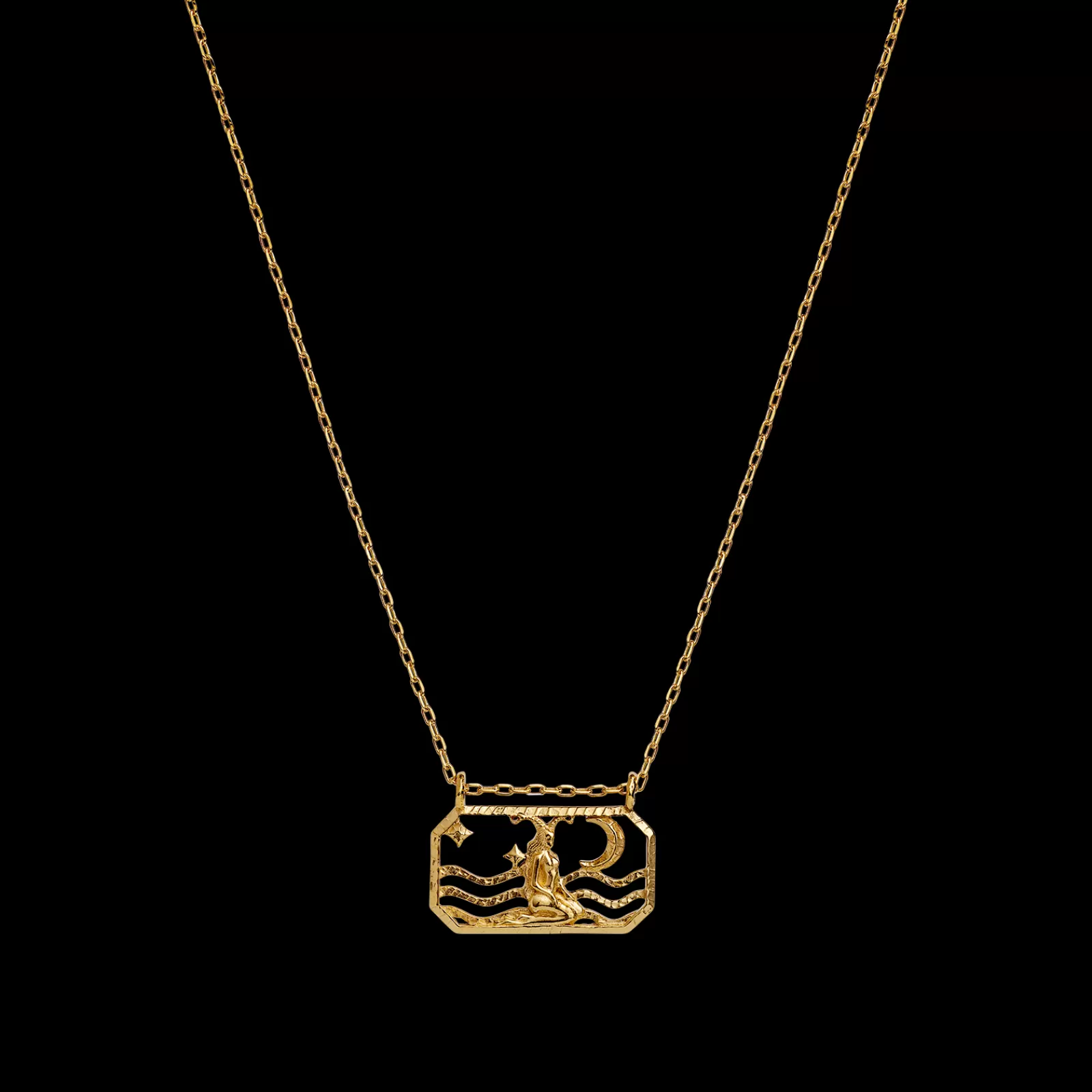 Maanesten Zodiac Capricorn Halskæde 22. Dec - 19. Jan