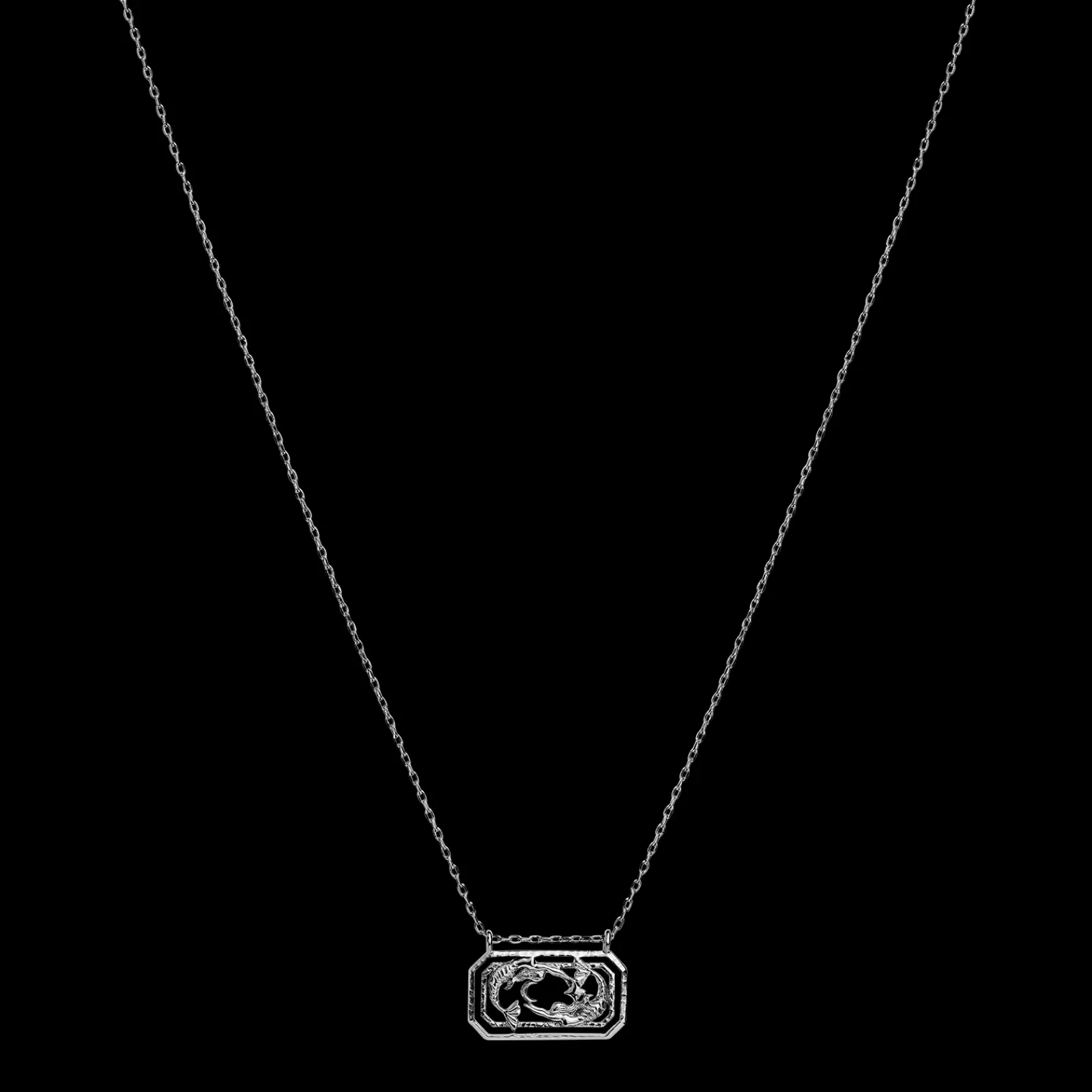 Maanesten Zodiac Pisces Halskæde 19. Feb - 20. Mar