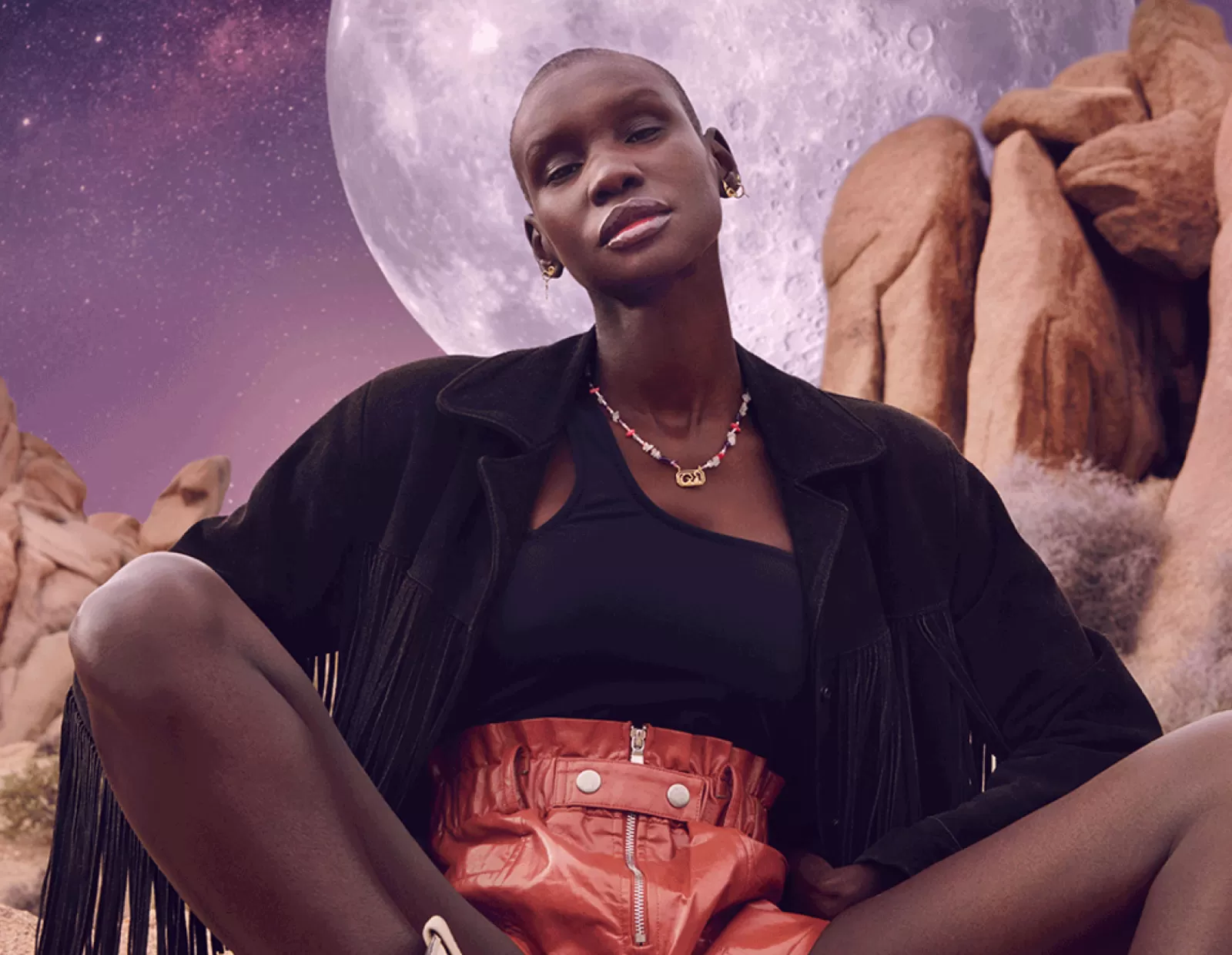 Maanesten Zodiac Water Scorpio Halskæde